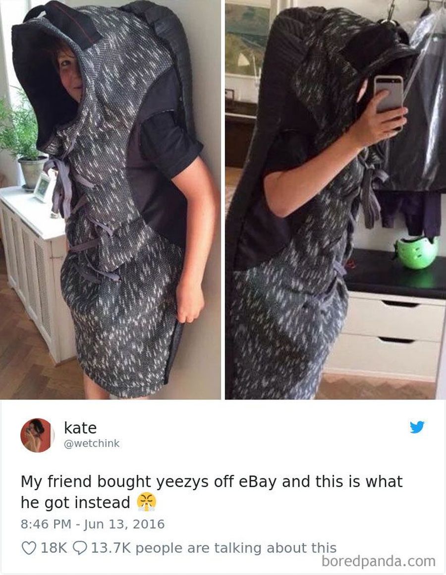 10 Potret salah beli barang online ini lucunya bikin geleng kepala