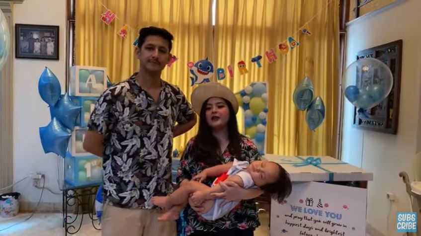 9 Momen ulang tahun pertama anak Tasya Kamila, digelar secara virtual