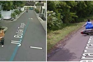 10 Momen lucu emak-emak tertangkap kamera Google Maps ini kocak