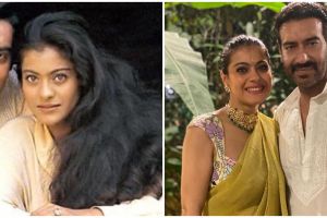 10 Potret lawas kemesraan Kajol dan Ajay Devgan, nempel terus