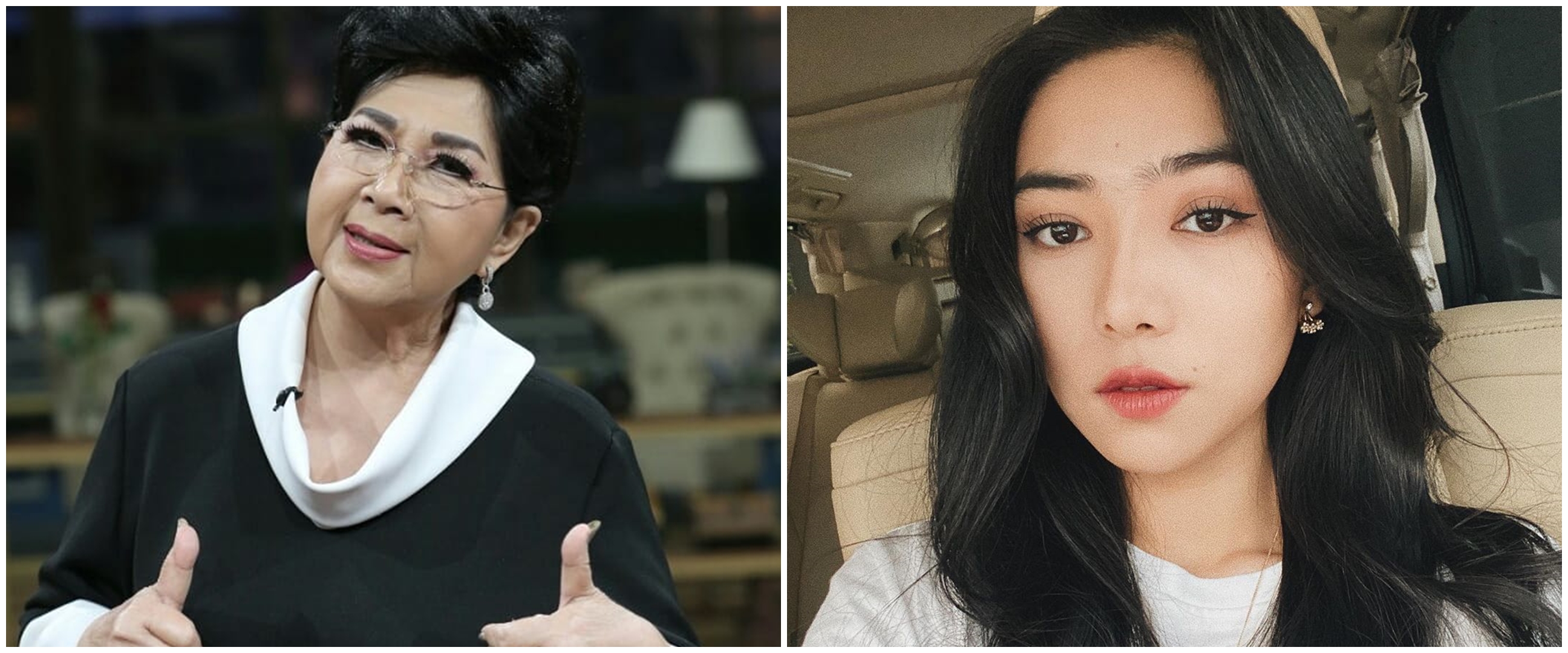 Viral, foto masa muda Titiek Puspa disebut mirip Isyana Sarasvati