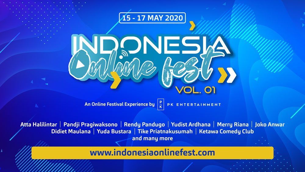 Indonesia Online Fest 2020 digelar Mei, simak jadwalnya