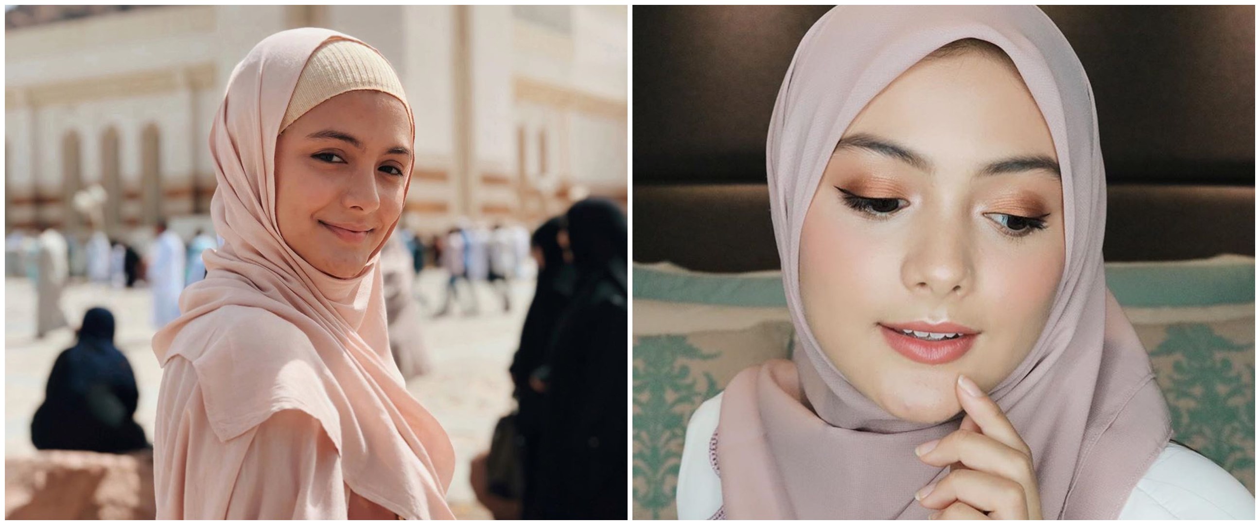 5 Potret Amanda Rawles pakai hijab, manglingi