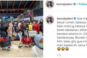 7 Pelesetan PSBB, wujud kekesalan warganet lihat bandara Soetta ramai