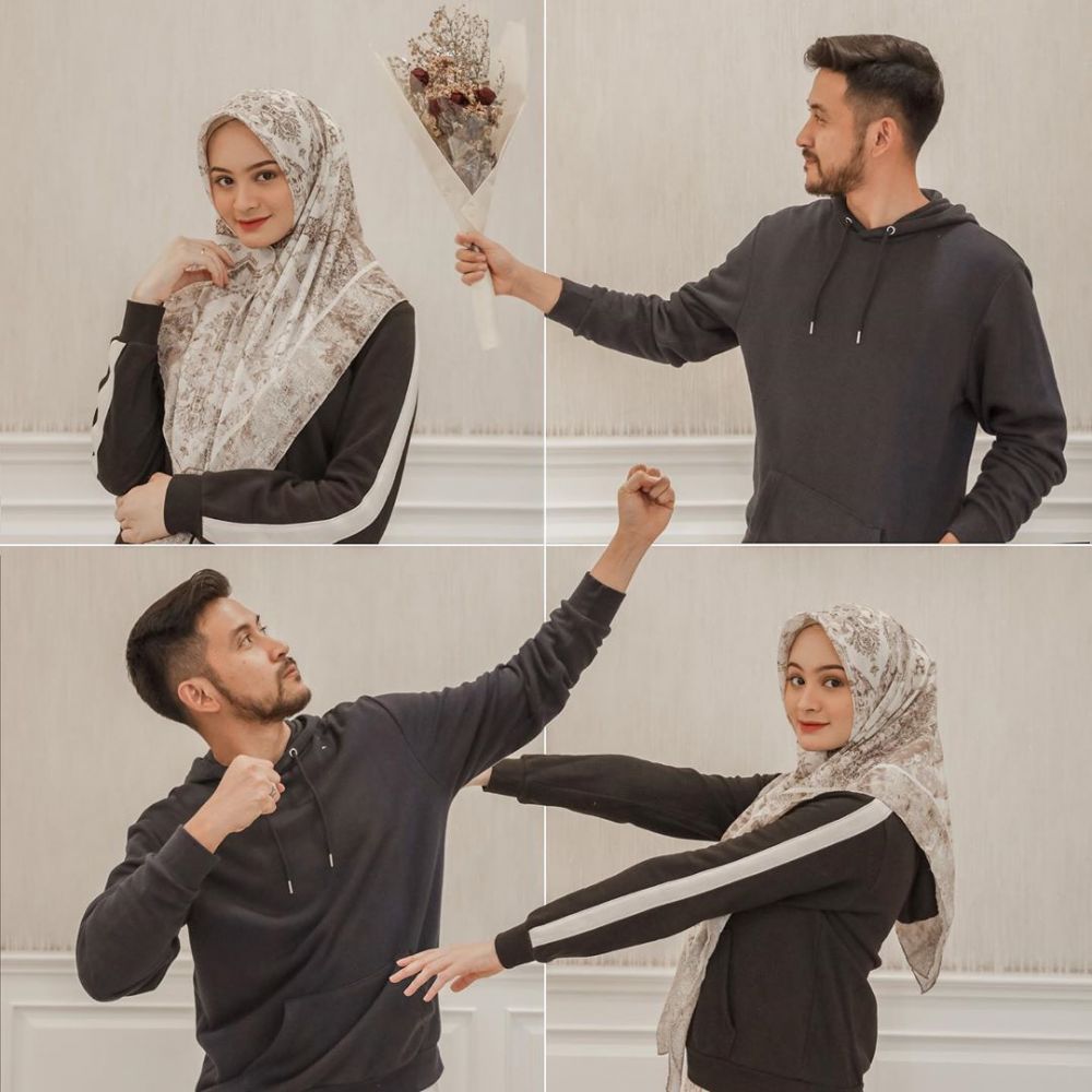 Nikah di usia 16 tahun, ini 10 potret mesra Sabrina Salsabila & suami