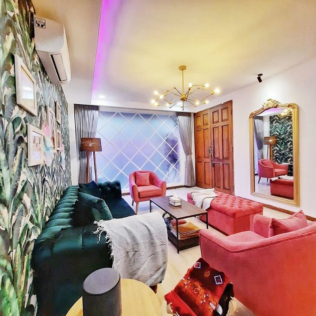 5 Potret ruang tamu Marshanda, mewah dan Instagramable