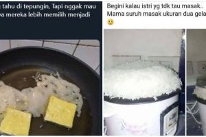 10 Status lucu susahnya memasak ini bikin geleng kepala