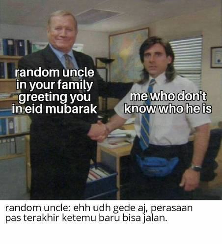 10 Meme hari raya Idul Fitri ini dijamin bikin kamu nostalgia