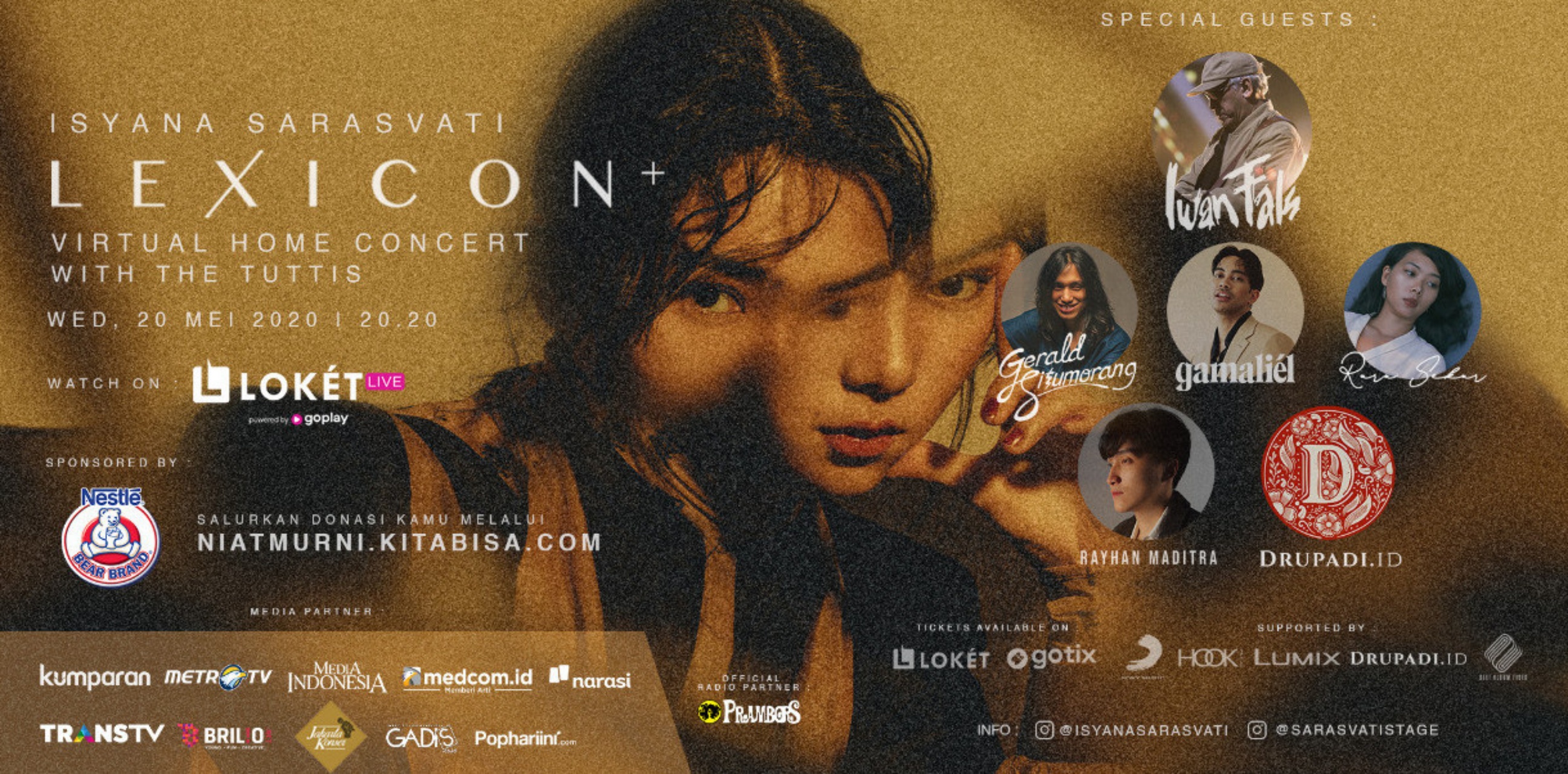 Peduli pejuang Covid-19, Isyana Sarasvati bakal gelar konser virtual