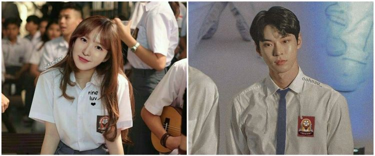 10 Potret Editan Idol K Pop Pakai Seragam Sma Kocak Abis