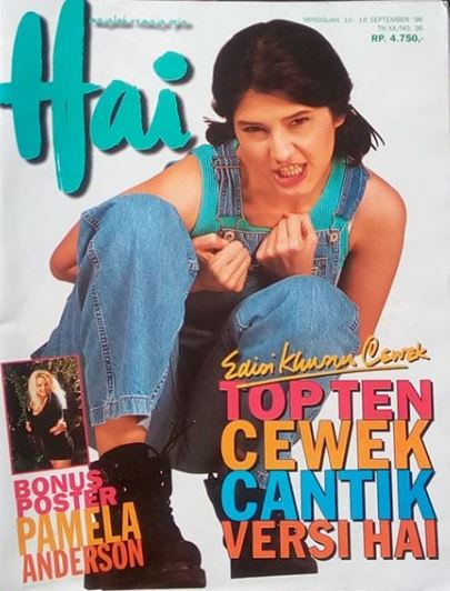 10 Beda gaya Tamara Bleszynski jadi cover majalah lawas, cantik pol
