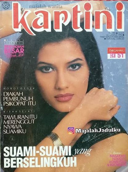 10 Beda gaya Tamara Bleszynski jadi cover majalah lawas, cantik pol