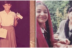 7 Seleb Bollywood dalam balutan seragam, anak sekolahan banget