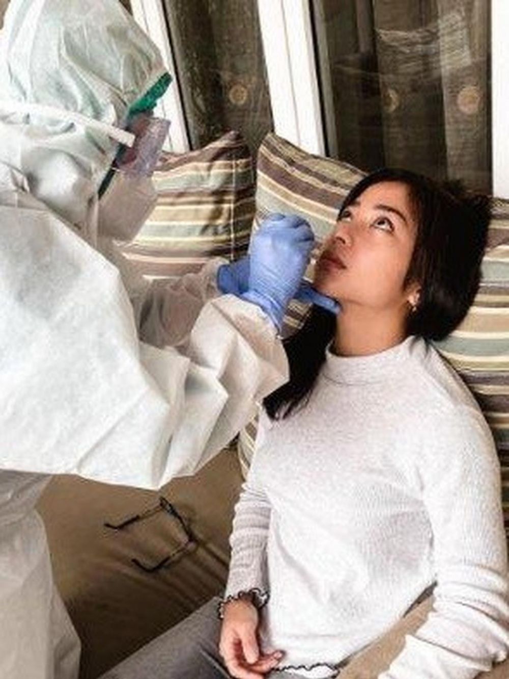 5 Momen Nikita Willy dan keluarga jalani tes corona di rumah