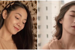 Biasa tampil natural, begini 9 potret Dinda Kirana bermakeup tebal