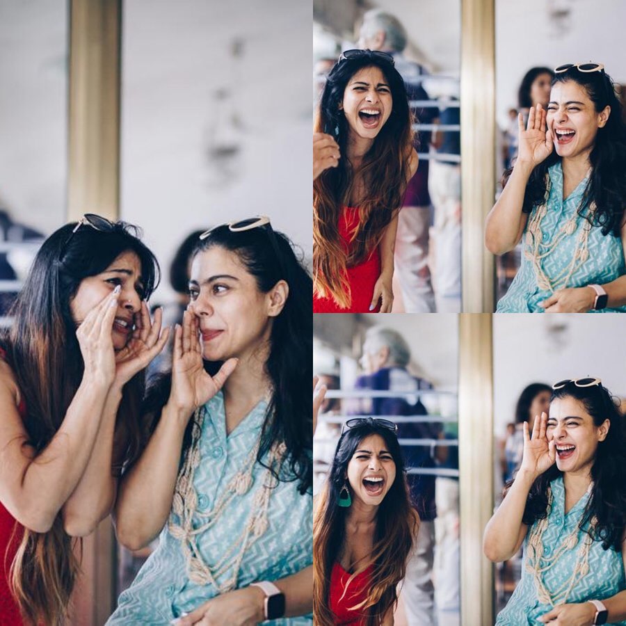 10 Potret kompak Kajol dan Tanishaa Mukerji, sibling goals