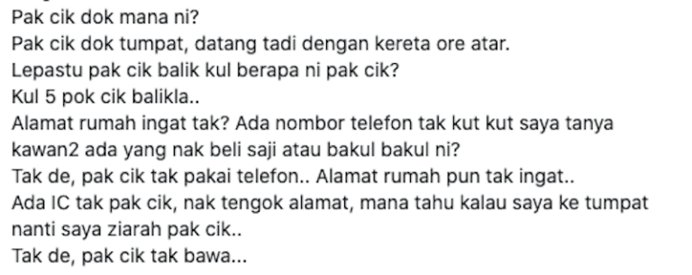 Kisah viral kakek penjual keranjang rotan, gigih bekerja di usia tua