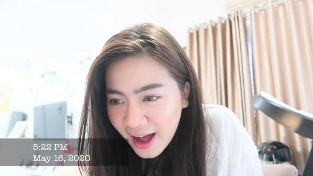 6 Momen seru Felicya Angelista ngabuburit virtual bareng fans