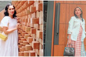 10 Momen Ussy Sulistyawati belanja sembako saat hamil besar