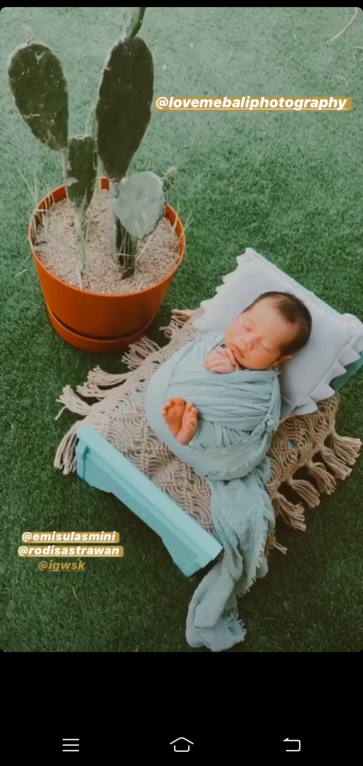6 Potret newborn Kaimano, anak pertama Westny DJ