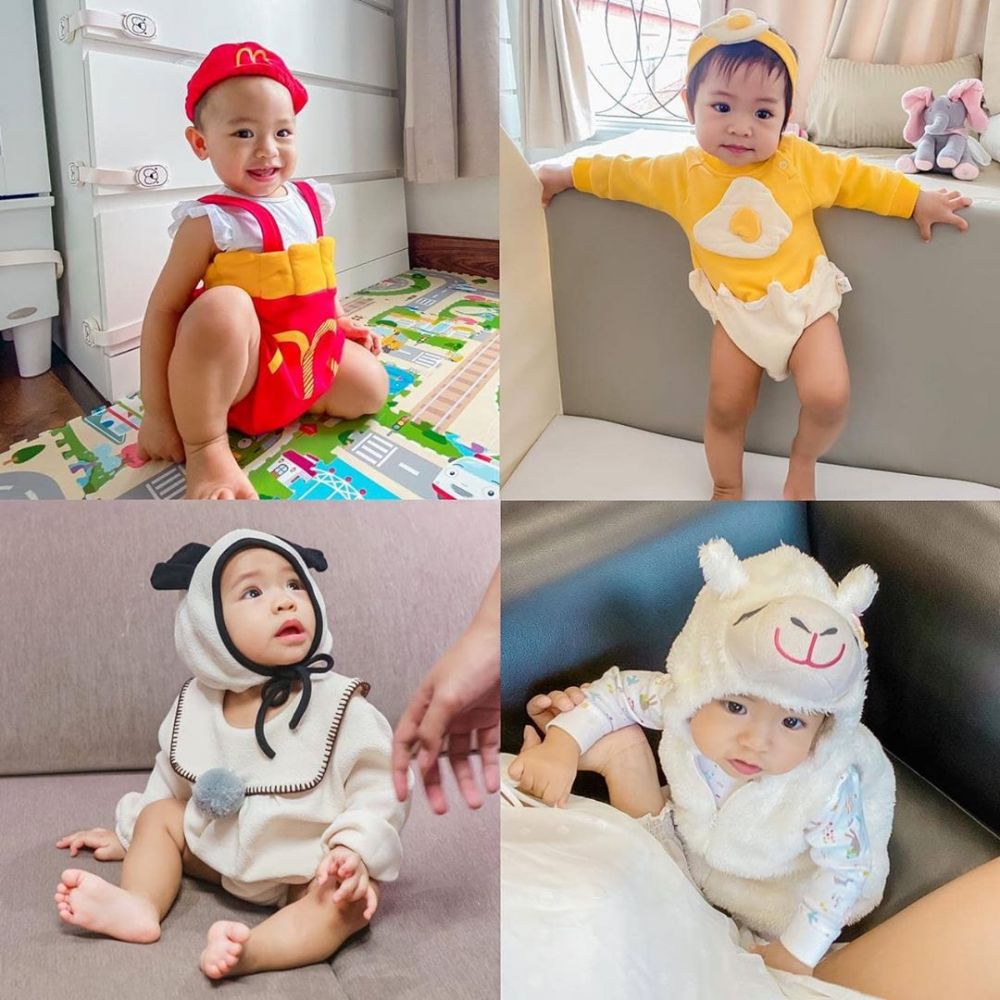 10 Gaya gemas Alea anak Raditya Dika, bukti bayi fotogenik