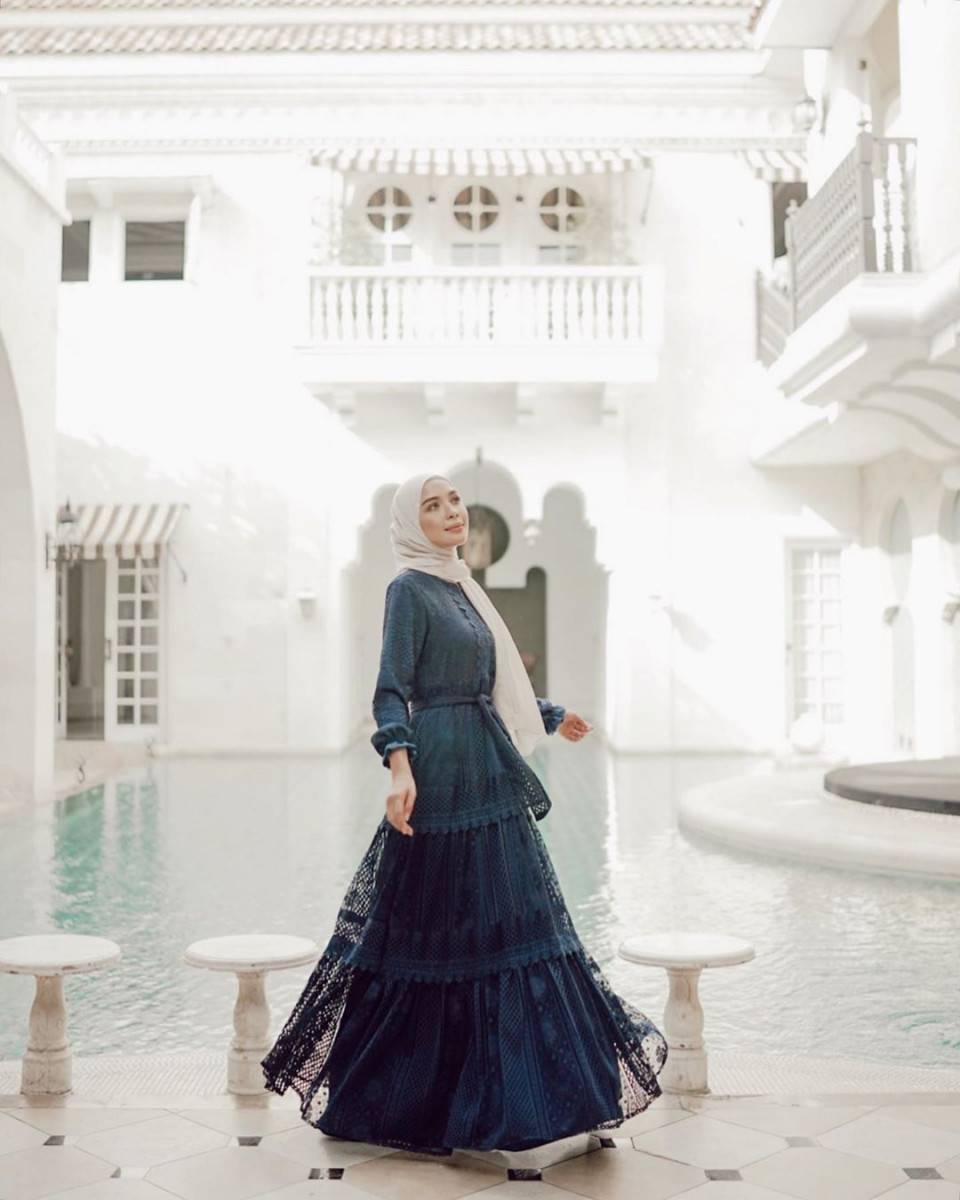 15 Tren baju Lebaran muslimah 2020 elegan dan syar'i