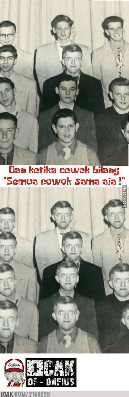 10 Meme lucu 'semua cowok itu sama aja' ini bikin cewek jengkel