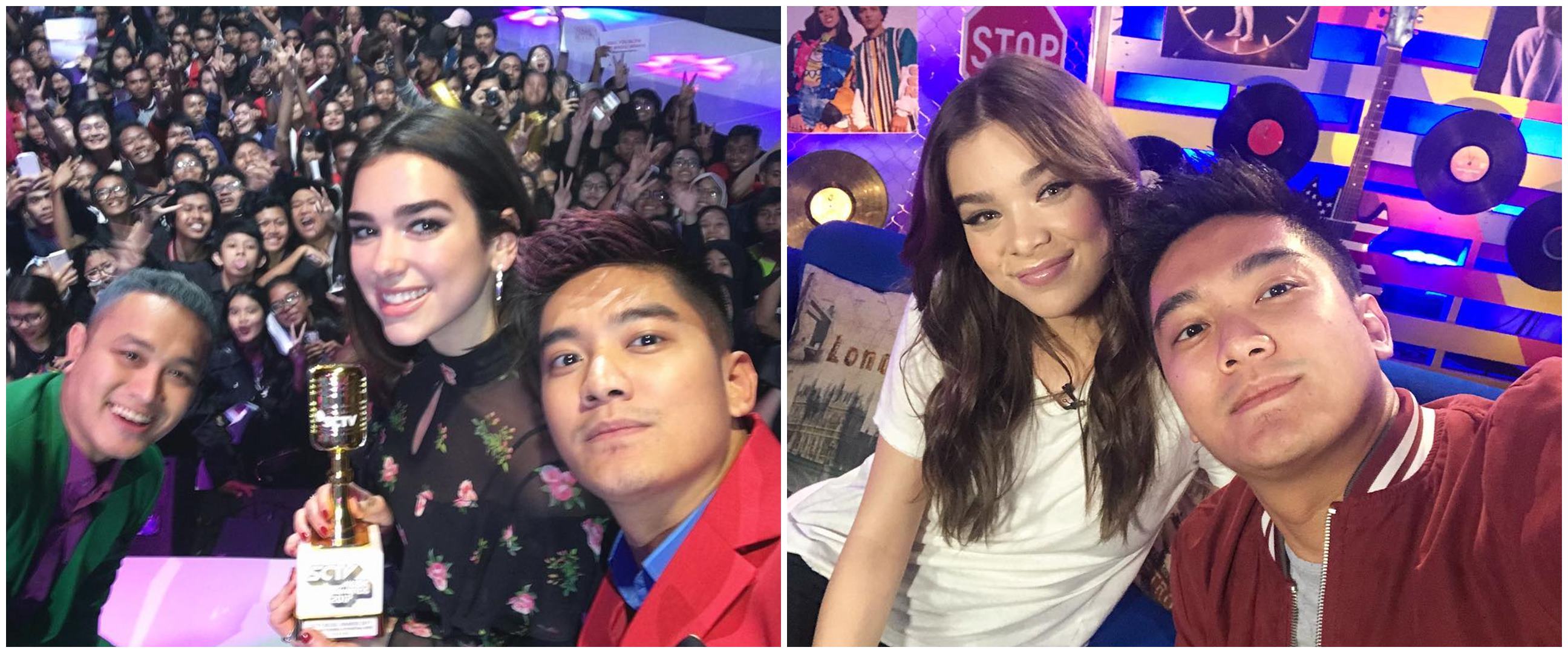 12 Momen Boy William bareng artis luar negeri, ada Hailee