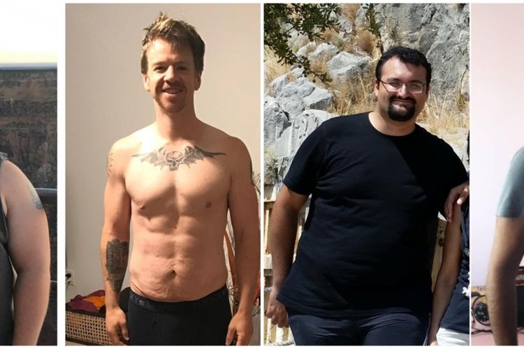 Potret 10 Pria Sebelum Vs Setelah Diet Ini Perubahannya Bikin Tak