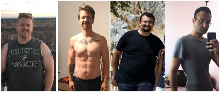 Potret 10 Pria Sebelum Vs Setelah Diet Ini Perubahannya Bikin Tak