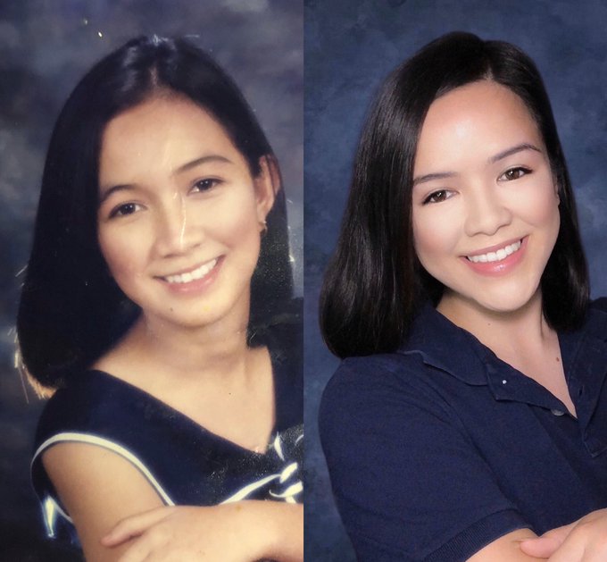 15 Aksi warganet tirukan ulang foto lawas ibunya, seperti kembar