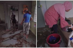 9 Potret rumah Gen Halilintar usai kebanjiran, sampah berserakan