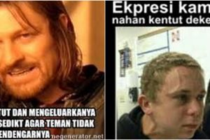 10 Meme lucu nahan kentut ini bikin ketawa malu