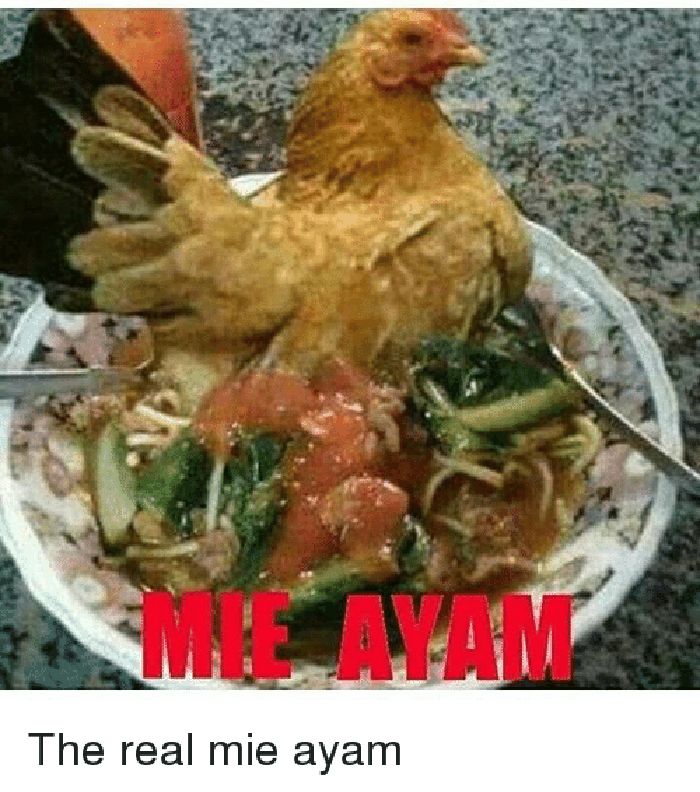 10 Meme lucu mi ayam ini bikin seketika kangen micin