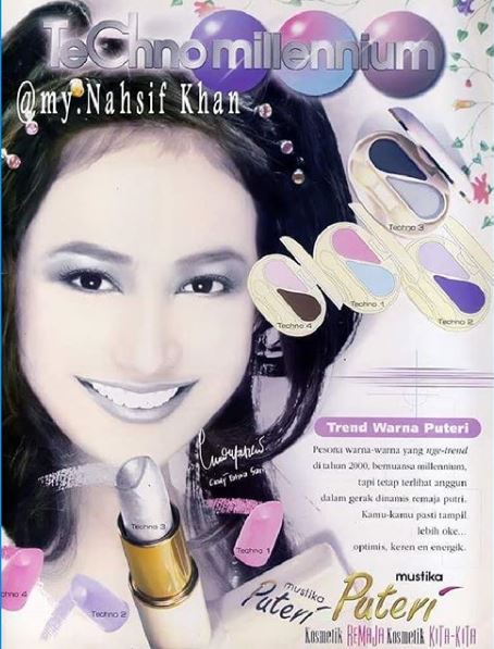 10 Penampilan seleb jadi bintang iklan jadul kosmetik, manglingi