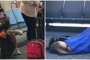 10 Momen kocak saat nunggu di bandara ini, bikin geleng kepala