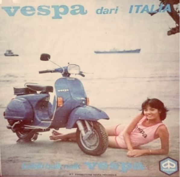 10 Penampakan lawas iklan Vespa, bikin nostalgia masa lalu