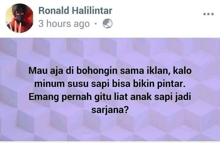10 Momen lucu salah nanya di status FB ini bikin tepuk jidat