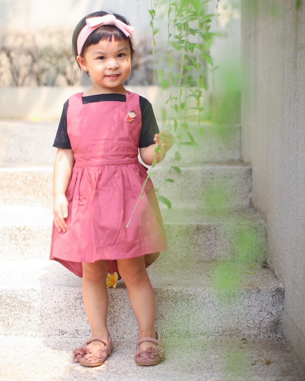 Masih balita, 10 gaya Nastusha Olivia Alinskie ini stylish