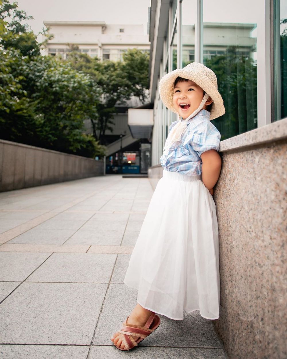 Masih balita, 10 gaya Nastusha Olivia Alinskie ini stylish