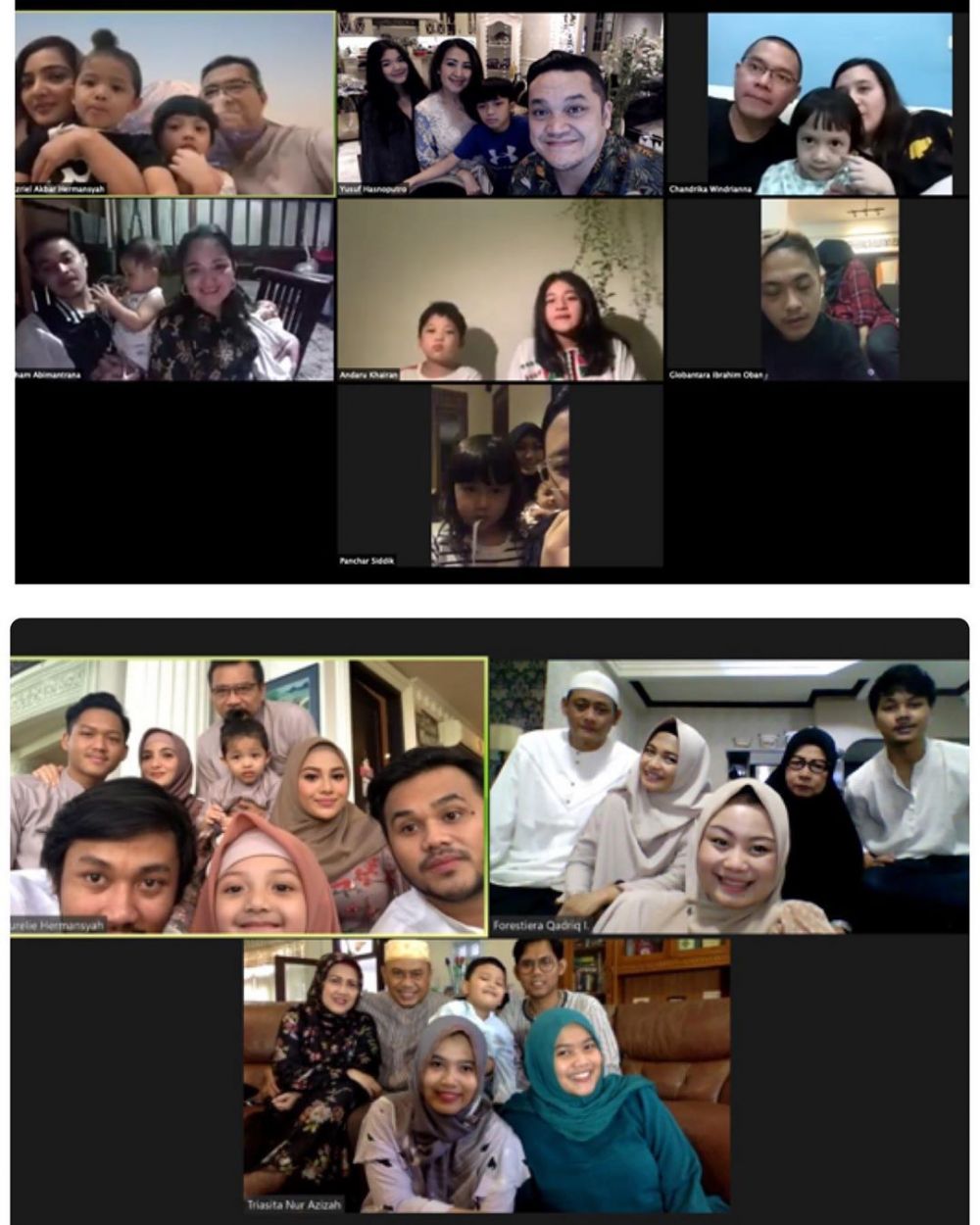 9 Momen Lebaran keluarga Anang-Ashanty, kompak abis