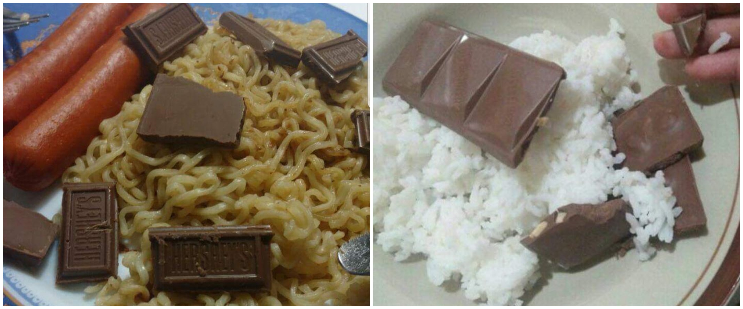 10 Makanan dicampur cokelat ini absurd pol, kamu doyan nggak?