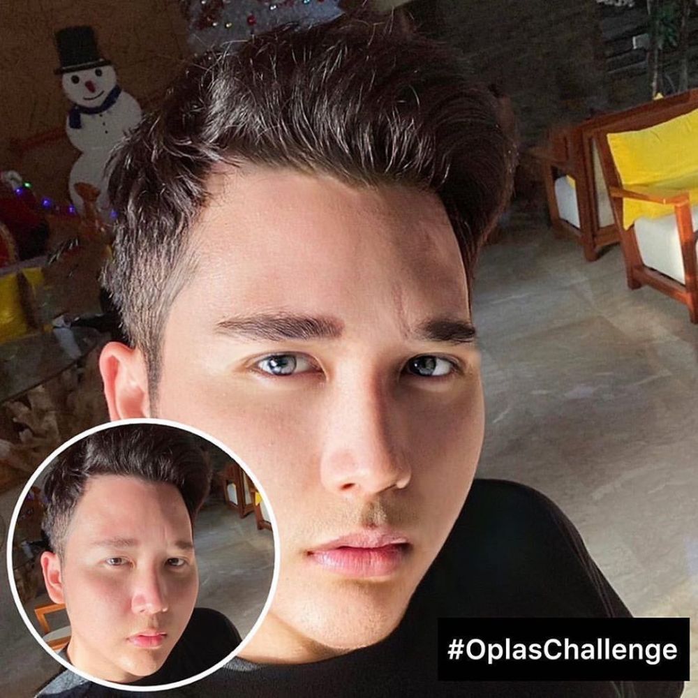 Viral di Instagram, ini potret 11 seleb ikuti Oplas Challenge