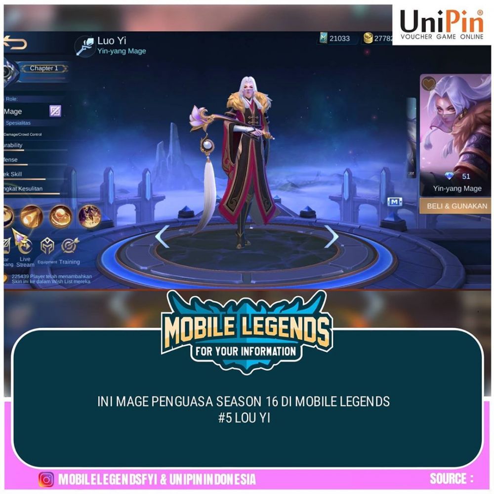 5 Hero Mage Mobile Legends terkuat, gamers wajib bisa