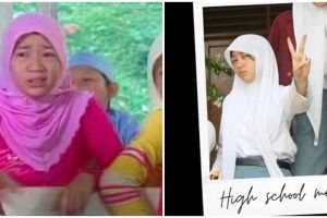 7 Potret Ipeh 'Si Entong' pakai hijab, bikin pangling