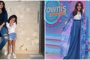 10 Inspirasi outer ala Ayu Ting Ting, simpel tapi elegan