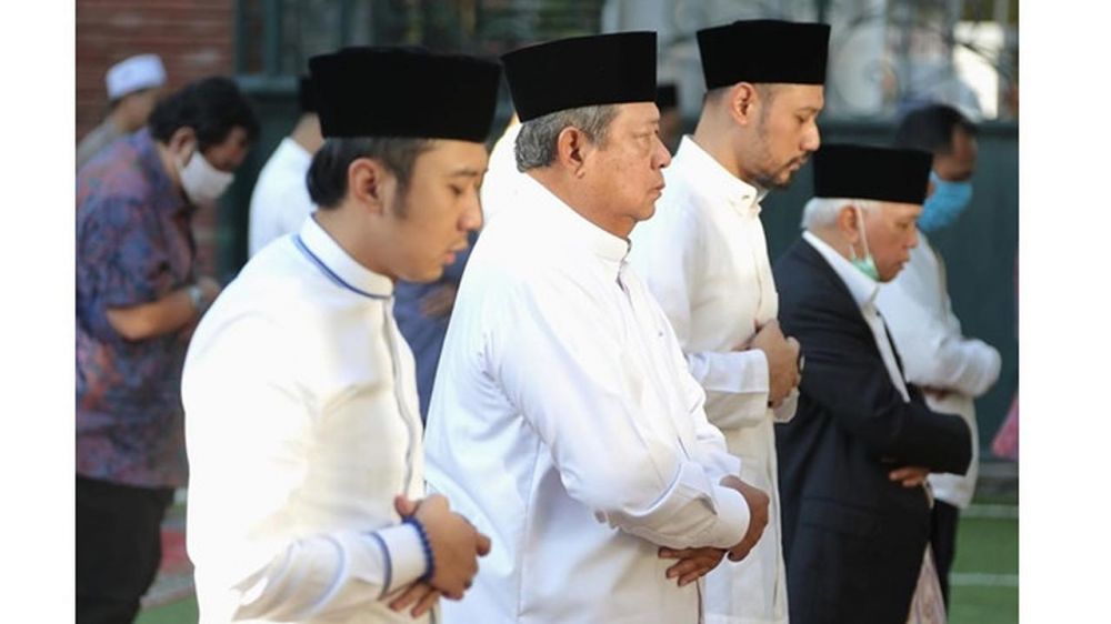 5 Potret haru SBY rayakan Idul Fitri, sudah dua kali tanpa Ibu Ani