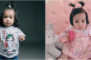 7 Potret menggemaskan anak Momo Geisha dengan rambut kuncir air mancur