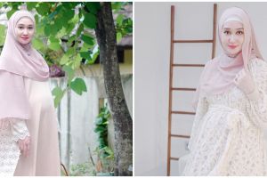 7 Potret Dian Pelangi pamer baby bump, tetap stylish