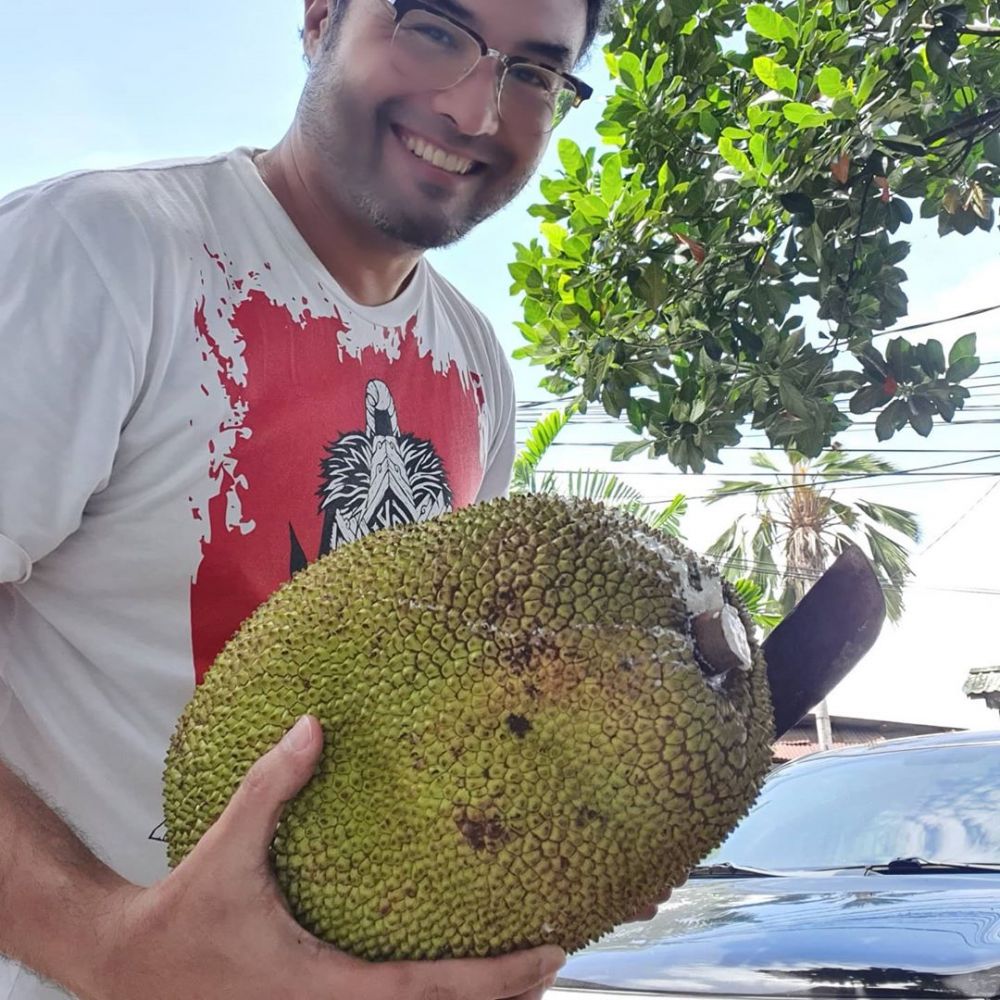 Berkebun di rumah, ini momen seru 6 seleb panen buah atau sayur